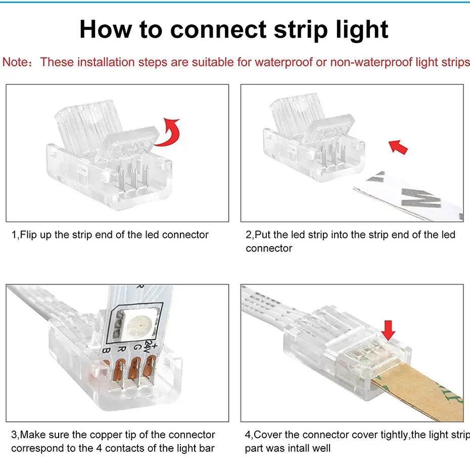 2pin_3pin_4Pin_Solderless_6