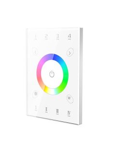 Ltech UX8 RGBW 4 Zones DMX In-Wall Touch Panel LED Controller