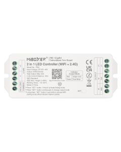 MiBoxer PW2 MiLight 2 in 1 Led Controller WiFi+2.4G Max 20A Control 